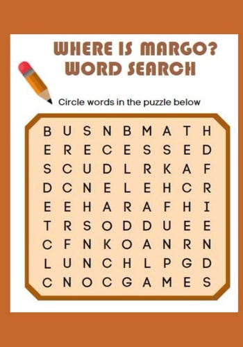 Where Is Margo? Word Search The Name Margo is Hidden in Each of These Challenging Puzzles!