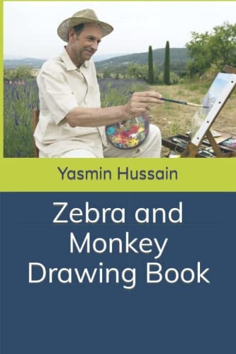 Zebra and Monkey Drawing Book