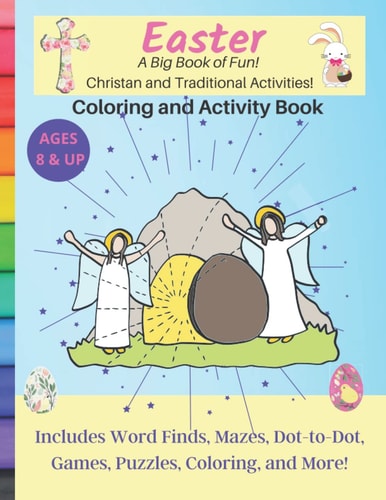 Easter A Big Book of Fun Christian and Traditional Activities Coloring and Activity Book