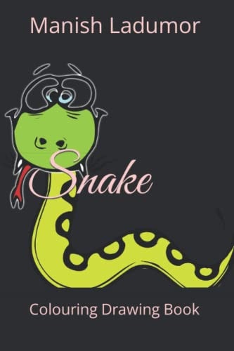 Snake Colouring Drawing Book