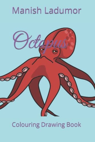 Octopus Colouring Drawing Book