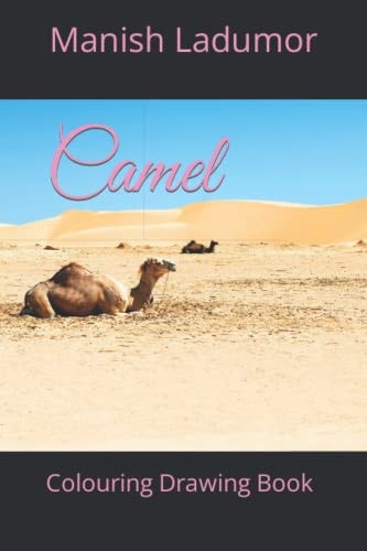 Camel Colouring Drawing Book