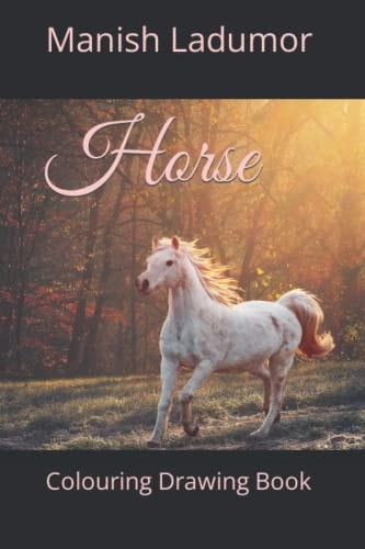 Horse Colouring Drawing Book