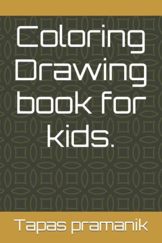 Coloring Drawing Book for Kids.