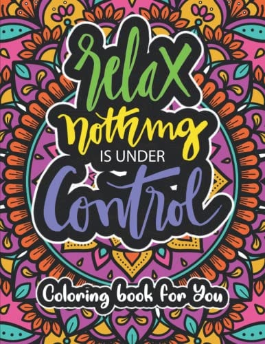 Adult Coloring Book, Stress Mandala Style Patterns Coloring Book for Young People and Adults