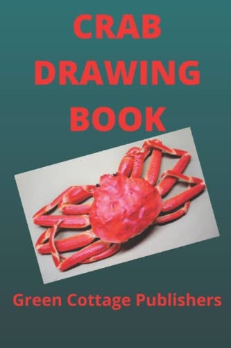Crab Coloring Book Premium Color Interior with White Paper