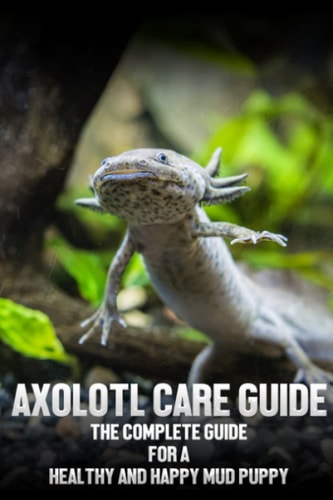 Axolotl Care Guide The Complete Guide for a Healthy and Happy Mud Puppy