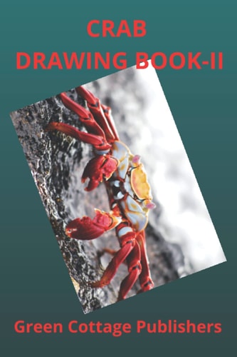 Crab Drawing Book -II Premium Color Interior with White Paper