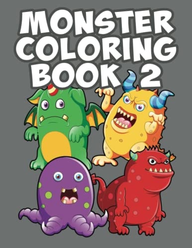 Monster Coloring Book 2