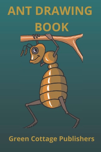 Ant Drawing Book Premium Color Interior on White Paper