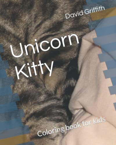 Unicorn Kitty Coloring Book for Kids