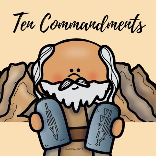 Ten Commandments For Kids Ten Commandments Picture Book for Catholic Children