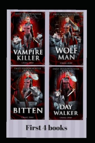 Emily Shadowhunter - All 4 Books A Vampire, Werewolf, Shapeshifter Novel.