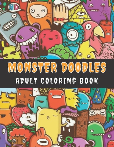 70 Doodles Adult Coloring Book Adult Coloring Book, Hours Of Fun And Relaxation