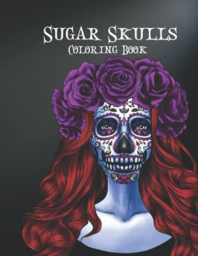 Sugar Skulls Coloring Book