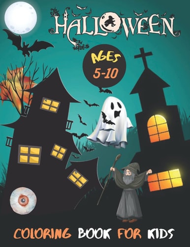 Halloween Coloring Book for Kids Ages 5-10 Halloween Coloring Book for Kids.38 Sea Halloween Designs.
