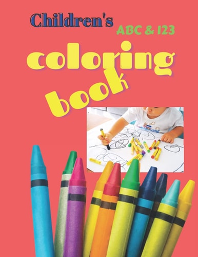 Children's ABC & 123 Coloring Book