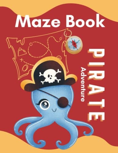 Pirate Adventure Maze Book