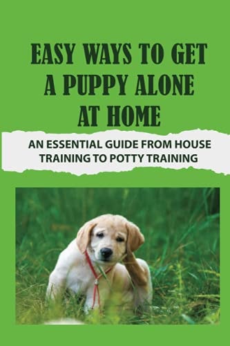 Easy Ways To Get A Puppy Alone At Home An Essential Guide From House Training To Potty Training: How To Leave Your Dog At Home Alone