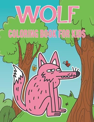 Wolf Coloring Book for Kids Wonderful Wolf Coloring Book For Kids
