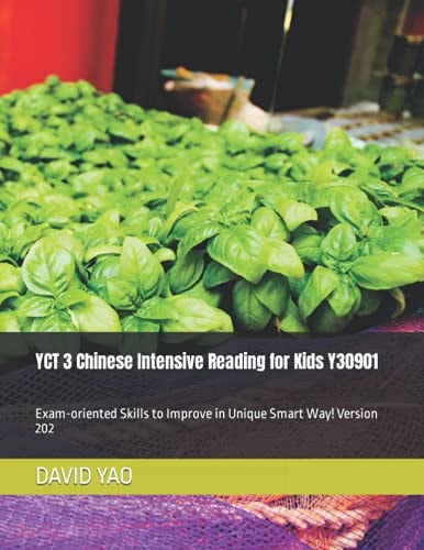 YCT 3 Chinese Intensive Reading for Kids Y30901 Exam-oriented Skills to Improve in Unique Smart Way! Version 202