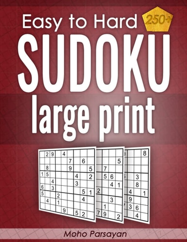 Sudoku Puzzles for Adults Large Print - Easy to Hard
