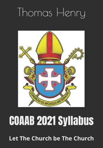 COAAB 2021 Syllabus Let The Church be The Church
