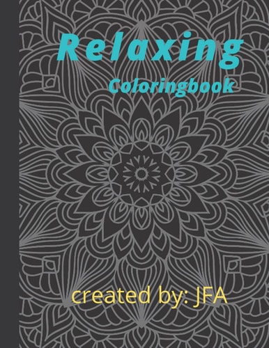 Relaxing Coloringbook Mandala Coloring