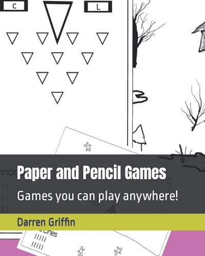 Paper and Pencil Games Games You Can Play Anywhere!