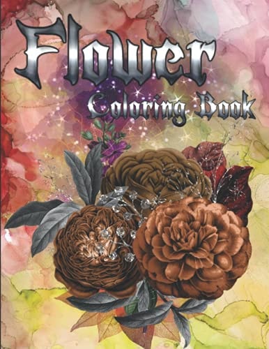 Flower Coloring Book This Book is for You If You Want to Tell Your Child about Flowers
