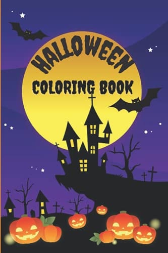 Halloween Coloring Book 120 Pages of Halloween Coloring Fun for All Ages
