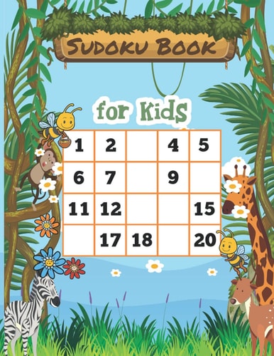 Sudoku Book For Kids Simple Sudoku Puzzles for Kids and Beginners are Available.