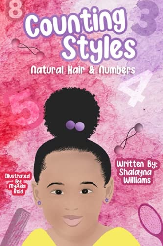 Counting Styles Natural Hair & Numbers