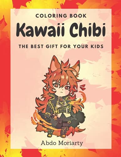 Kawaii Chibi Cute Anime Characters Coloring Book For Kids