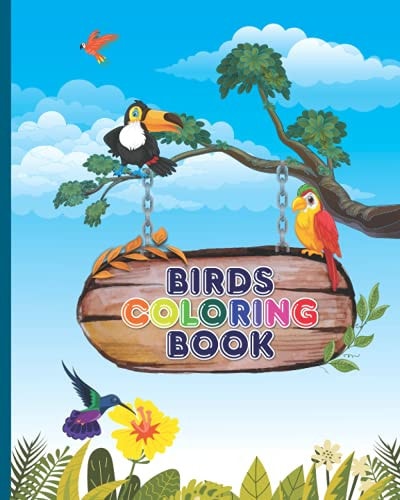 Birds Coloring Book