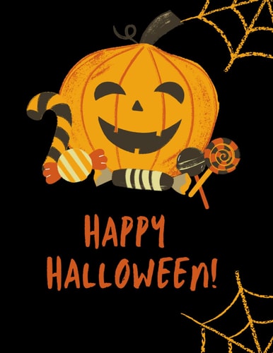 Happy Halloween Farting Halloween Coloring Book