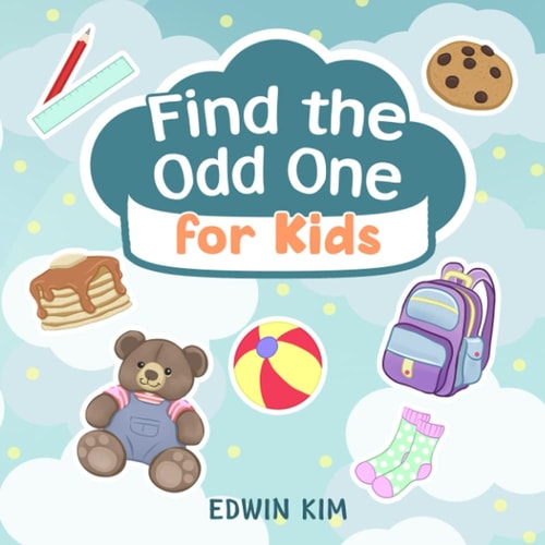 Find the Odd One For Kids Spot The Difference for Toddlers Great For Kids From 2-5 Years Old