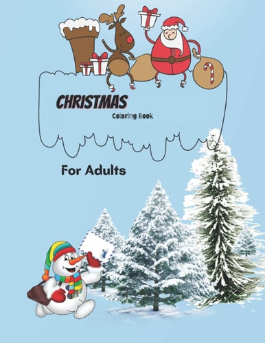 Christmas Coloring Book For Adults Adult Coloring Pages For Christmas