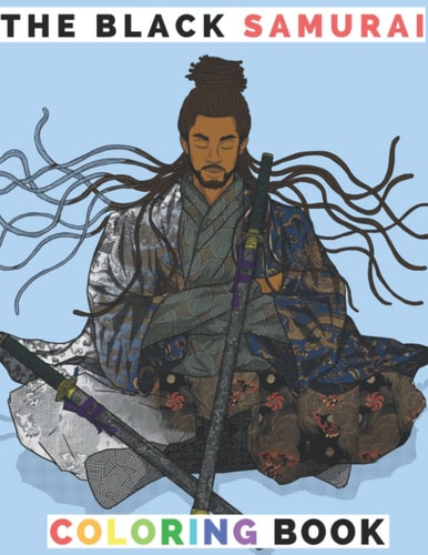 The Black Samurai Coloring Book