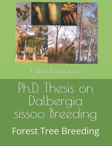 Ph.D. Thesis on Dalbergia Sissoo Breeding Forest Tree Breeding