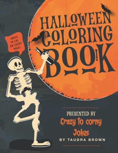Halloween Coloring Book Crazy to Corny