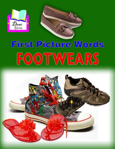 First Picture Words Footwears