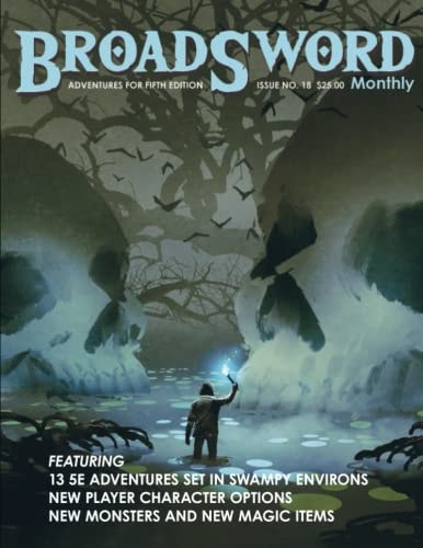 BroadSword Monthly #18 Adventures for Fifth Edition
