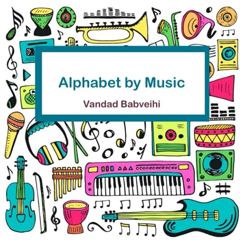 Alphabet By Music Fun and Educational Book for Kids Age 4-8