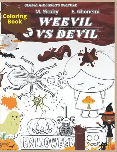 Weevil Vs Devil Coloring Book Learn, Read, Color, Relax and Funny Activity Book