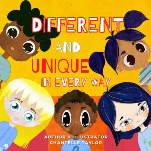Different and Unique in Every Way Children's Book about Race and Diversity