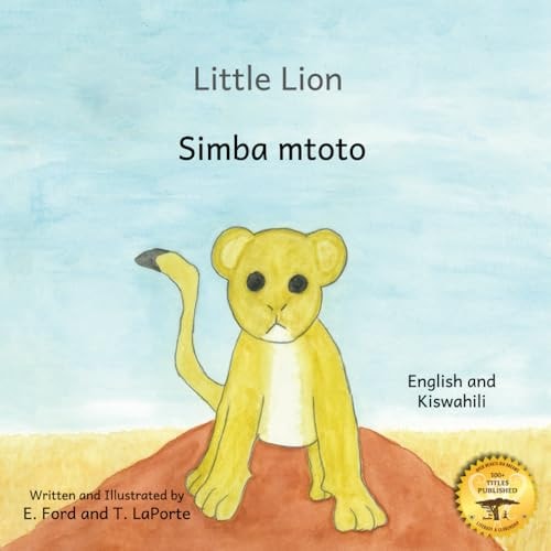 Little Lion Where's My Mama in Kiswahili and English