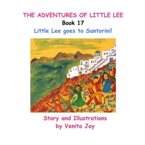 Little Lee Goes to Santorini!