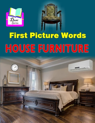First Picture Words House Furniture