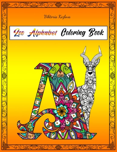 Zoo Alphabet Coloring Book